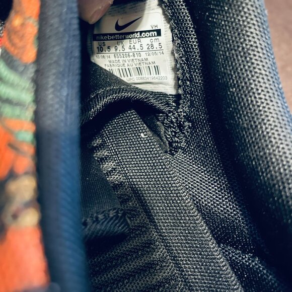 Nike Roshe Run 655206-810 Floral Total Orange Men’s 10.5 US 44.5 EUR 9.5 UK - Picture 7 of 7